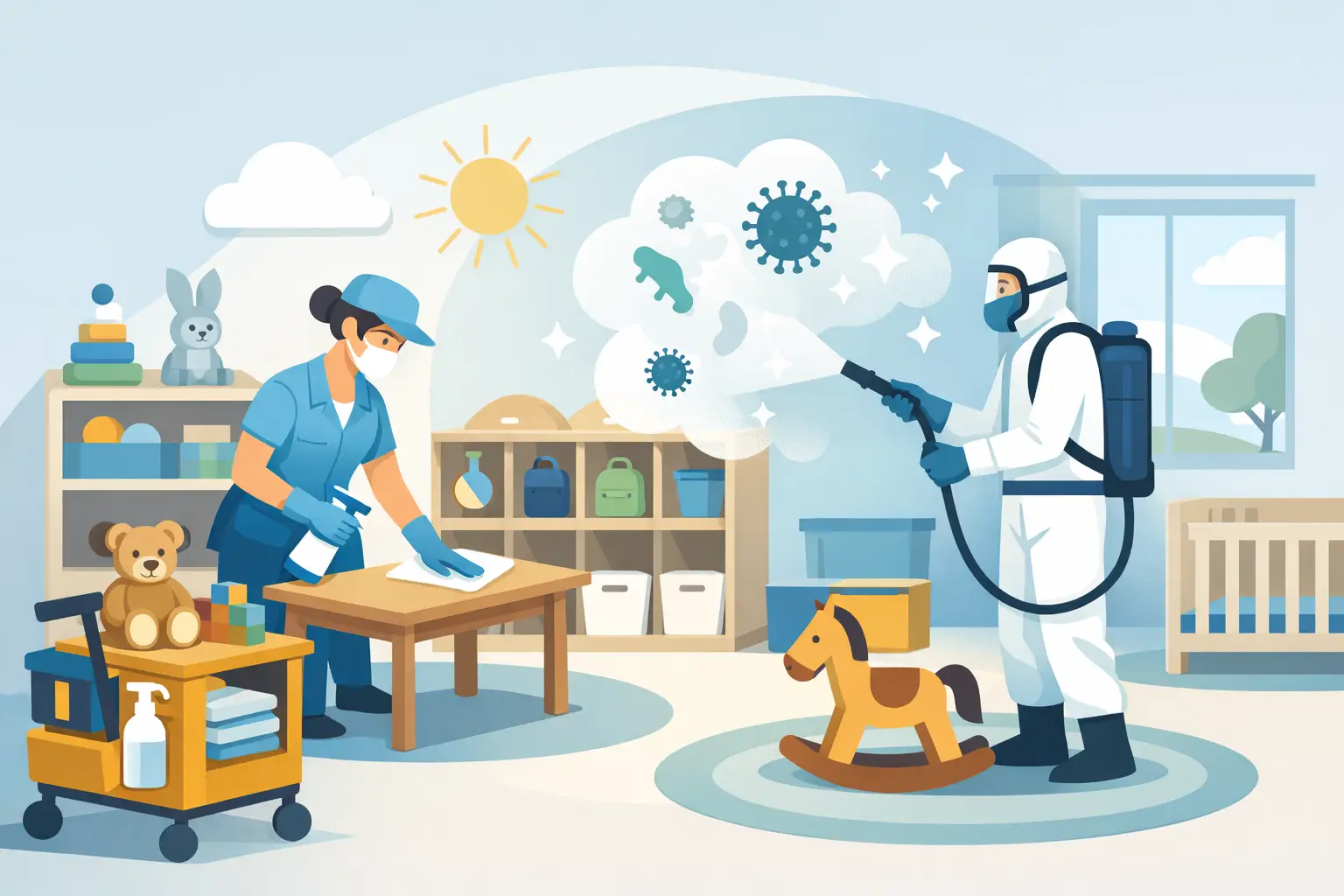 Daycare Sanitizing Services That Fit Operations