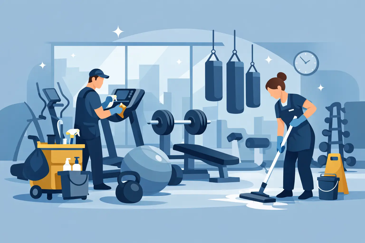Gym Cleaning Services That Fit Operations