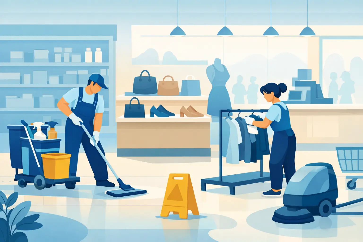 Retail Store Cleaning Services That Fit Operations Retail Store Cleaning Services That Fit Operations