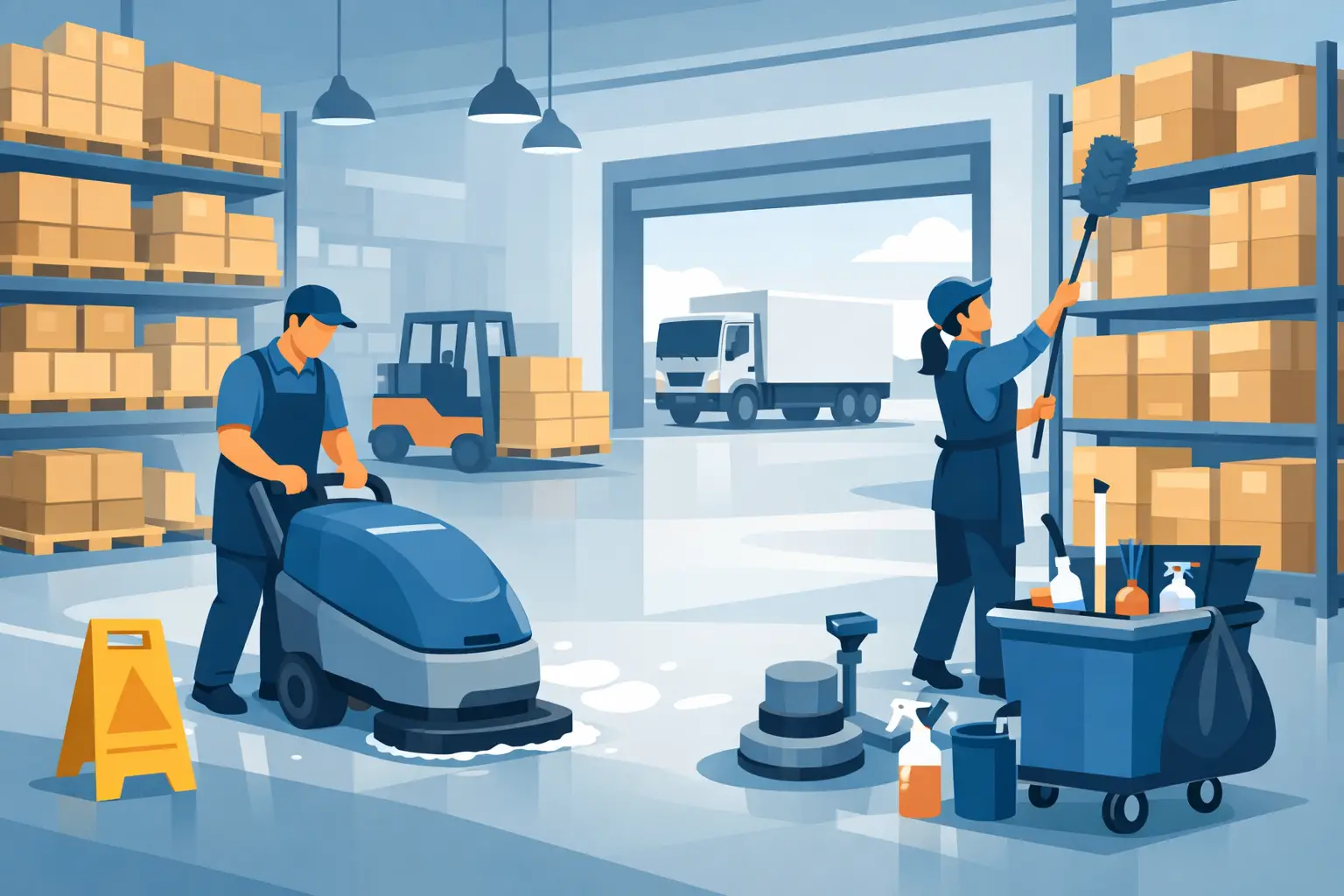 Warehouse Cleaning Services That Fit Operations