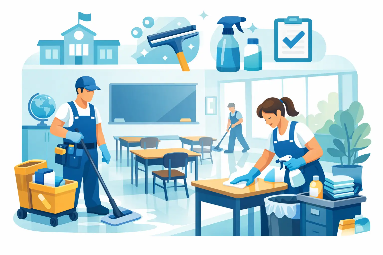 What Good School Cleaning Services Include What Good School Cleaning Services Include