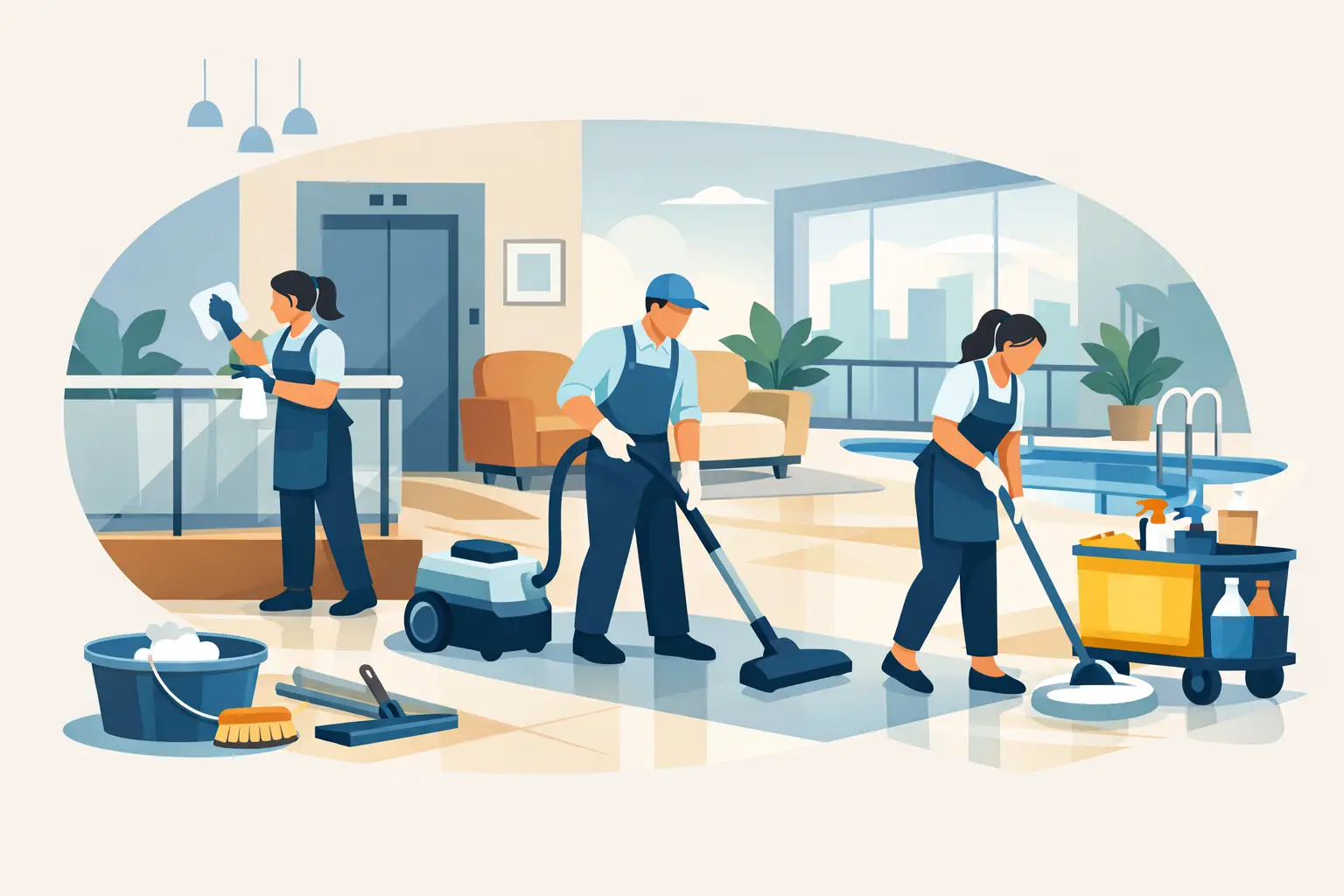 Condo Common Area Cleaning That Holds Up Condo Common Area Cleaning That Holds Up