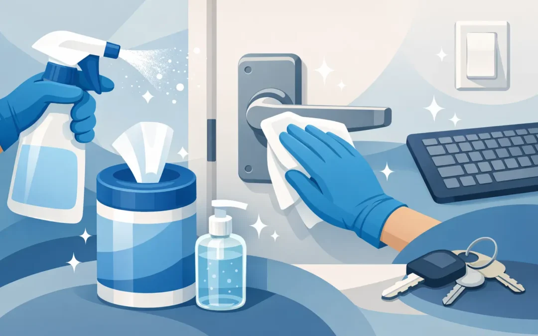 How to Sanitize High Touch Surfaces