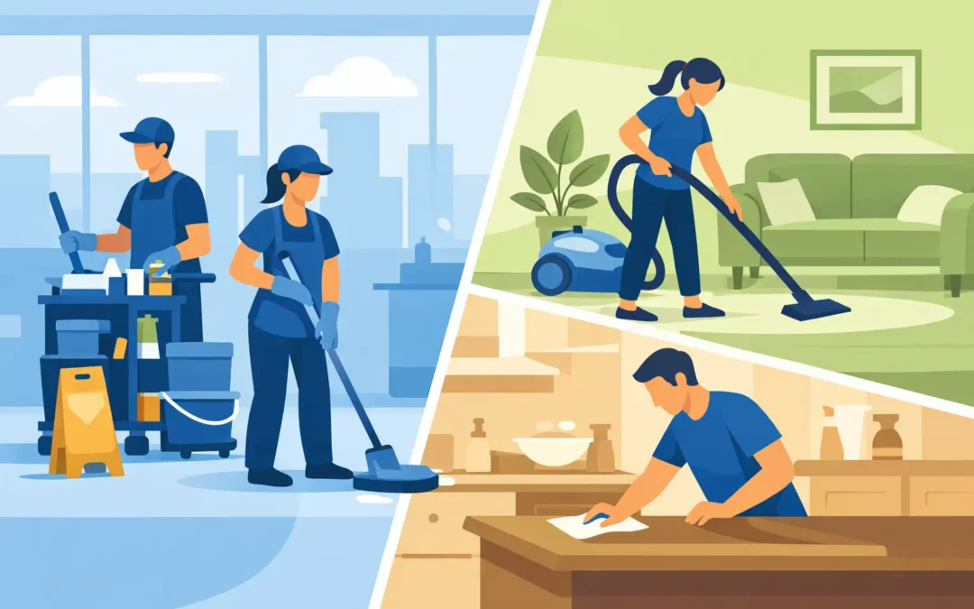 Janitorial Services vs In House Cleaning
