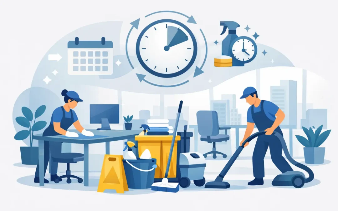 Best Cleaning Schedule for Offices That Work
