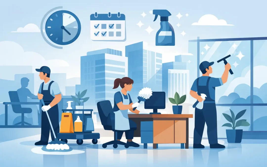 Set Cleaning Frequency for Office Buildings