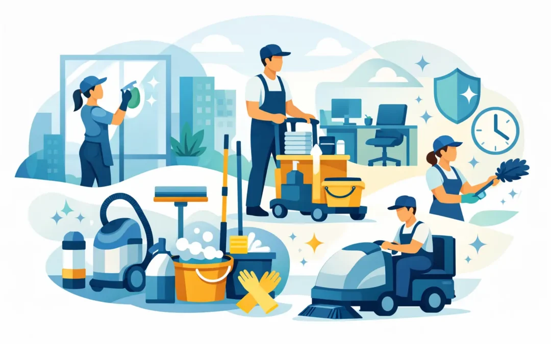 What Is Included in Facility Cleaning Services?