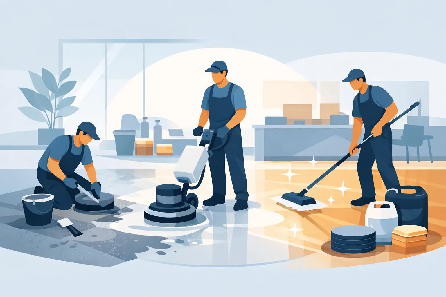 When Floor Stripping and Waxing Services Matter When Floor Stripping and Waxing Services Matter