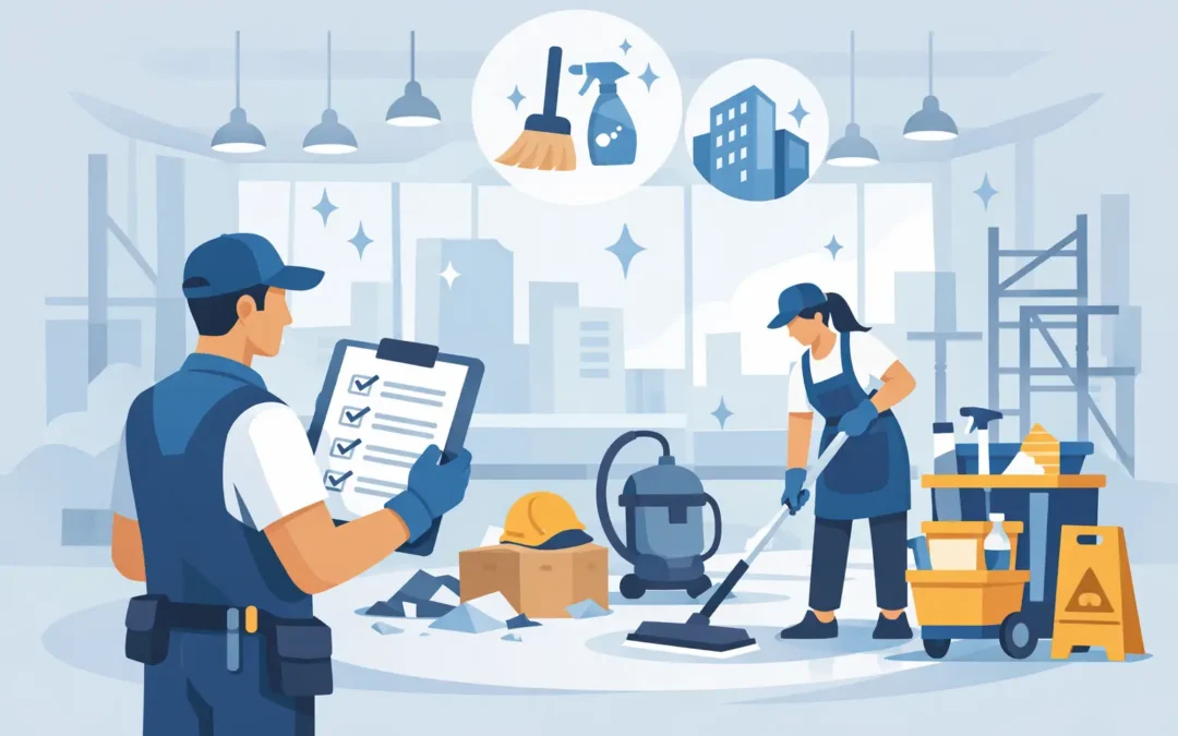 Post Construction Commercial Cleaning Checklist