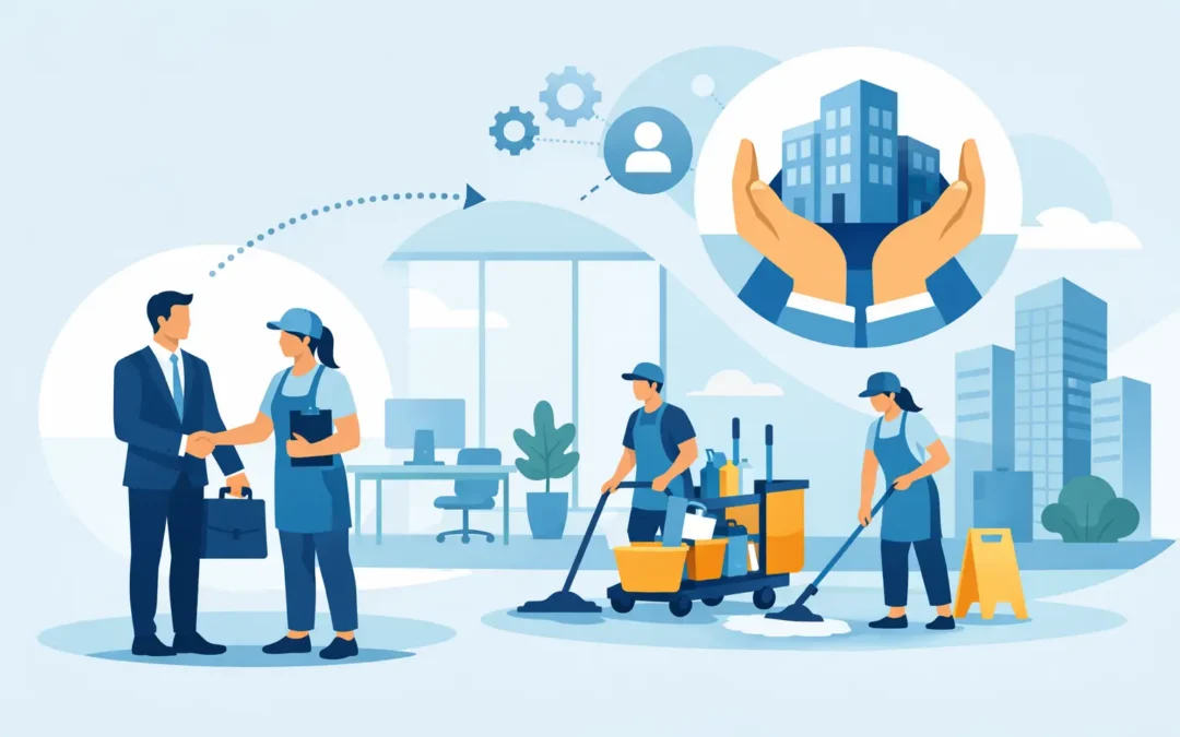 Why Businesses Outsource Janitorial Services
